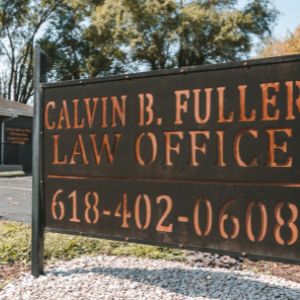 Calvin B Fuller's Law Office Exterior Sign